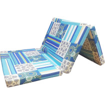 Deep Sleep Every Night Folding Foam Mattress 180X90X7 Cm, Multi Color