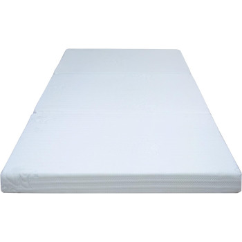 Deep Sleep Every Night Folding Foam Mattress White Color - Single Size W 90 x L 180 x H 10