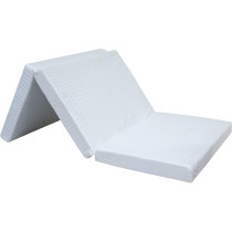 Deep Sleep Every Night Folding Foam Mattress White Color - Single Size W 90 x L 180 x H 10
