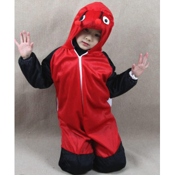 DEEP SLEEP EVERY NIGHT Ladybug Costume for Kids, Ladybug Jumpsuit Costume for Halloween Dress Up Cosplay Fancy Dress Party Animal Costumes for Kids Ladybug Costume Toddler