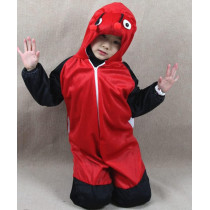 DEEP SLEEP EVERY NIGHT Ladybug Costume for Kids, Ladybug Jumpsuit Costume for Halloween Dress Up Cosplay Fancy Dress Party Animal Costumes for Kids Ladybug Costume Toddler