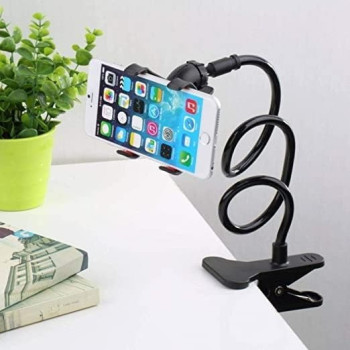 Deep Sleep Every Night Long Arm Yellow Color Flexible Clip Lazy Bed Desktop Bracket Mobile Stand Holder For Mobile Phone
