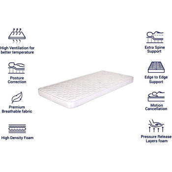 Deep Sleep Every Night Medical Mattress, Single Medicated Mattress, W90 x L190 x H10
