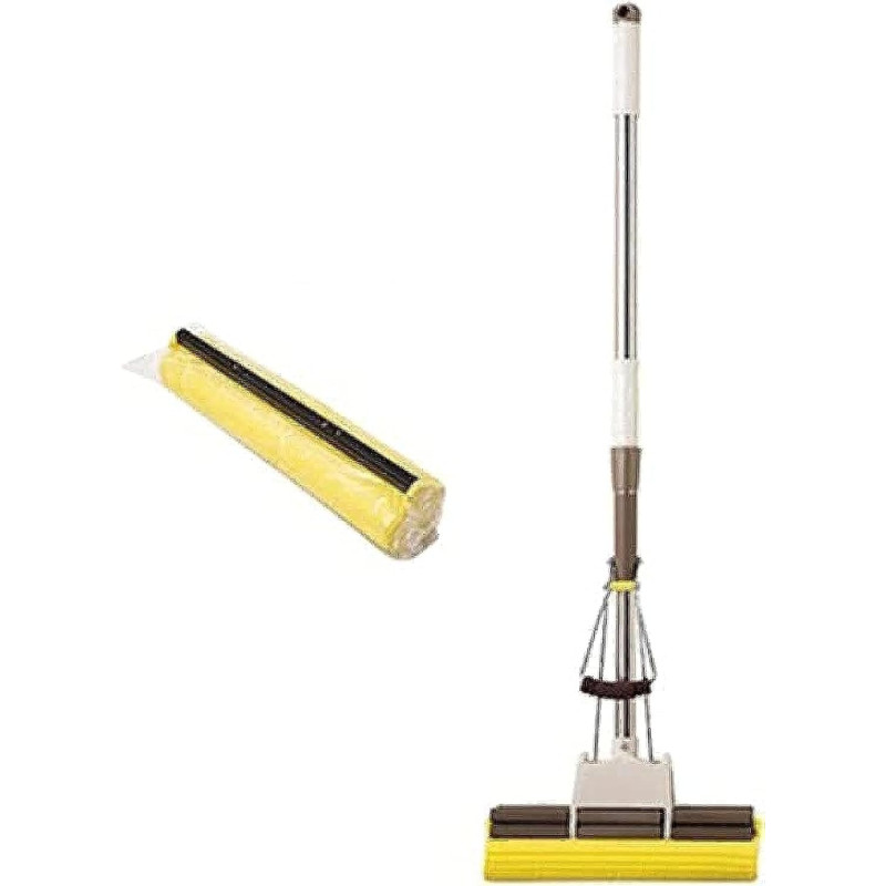 Deep Sleep Every Night Mop Sponge Mop for Cleaning Magic Roller Mop with Absorbent Pva Sponge For Floor Kitchen and Bathroom
