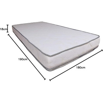 DEEP SLEEP EVERY NIGHT Pillow Top Medical Mattress 180X190X18 cm