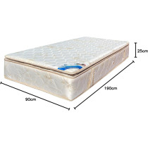 Deep Sleep Every Night Posturepedic Plus Pillow Top Innerspring mattress (Double Full - W140 x L190 cm)