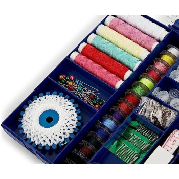 DEEP SLEEP EVERY NIGHT Sewing Kit, (37 PCS) Sewing Supplies with 22 XL Thread Spools, Scissors, Needles, Pins, for Home, School, Beginner, Adults, Kids, DIY Sewing Accessories