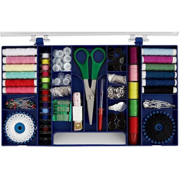 DEEP SLEEP EVERY NIGHT Sewing Kit, (37 PCS) Sewing Supplies with 22 XL Thread Spools, Scissors, Needles, Pins, for Home, School, Beginner, Adults, Kids, DIY Sewing Accessories