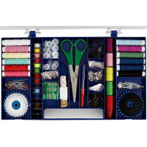 DEEP SLEEP EVERY NIGHT Sewing Kit, (37 PCS) Sewing Supplies with 22 XL Thread Spools, Scissors, Needles, Pins, for Home, School, Beginner, Adults, Kids, DIY Sewing Accessories