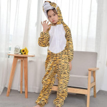 DEEP SLEEP EVERY NIGHT Tiger Costume for Kids, Tiger Jumpsuit Costume for Halloween Dress Up Cosplay Fancy Dress Party Animal Costumes for Kids Tiger Costume Toddler