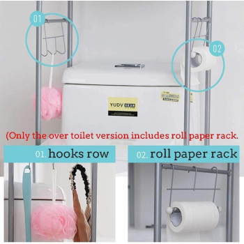 DEEP SLEEP EVERY NIGHT Toilet Storage Rack, 3-tier Bathroom Storage Shelf, Over The Bathroom Shelf Organizer Stand, High Capacity, Bathroom Space Saving Shelf
