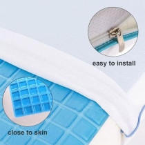 Deep Sleep Gel Memory Foam Cooling Pillows Stomach Sleepers, Orthopedic Neck & Back Support for A Relaxed Sleeping Experience, Medium-Plush Feel 1-Pack