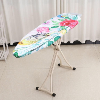 Deep Sleep Ironing Board With Steam Iron Rest, Heat Resistant, Contemporary Lightweight Iron Board With Adjustable Height And Lock System