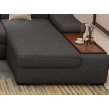 Deep Sleep Living Room Fashion Fabric Combination Set - Cafe Hotel Furniture, Blue