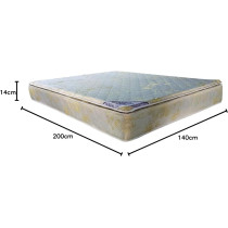 Deep Sleep Medicated Pillow Top Mattress 200 x 140 x 11+3 cm
