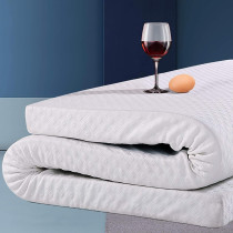 Deep Sleep Memory Foam (Visco) Mattress Topper Height of 5 cm With Removable Knitted Fabric Cover (Double - 120 x 190)