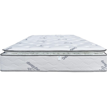 Deep Sleep Memory Foam And Innerspring Hybrid Medium Feel Mattress King - 180 X 200 cm