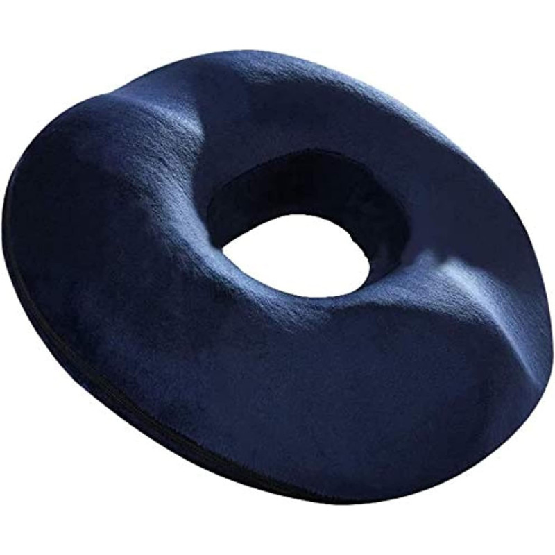 Deep Sleep Memory Foam Seat Cushion, Dark Blue