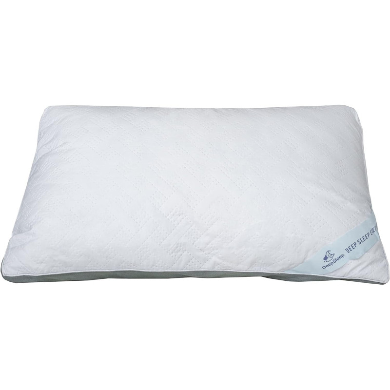Deep Sleep Premium Pillows Luxury Hotel Bed Pillow - Bed Pillows for Sleeping - Super Soft Plush - Hypoallergenic Cooling Pillows for Side and Back Sleepers, Soft and Breathable
