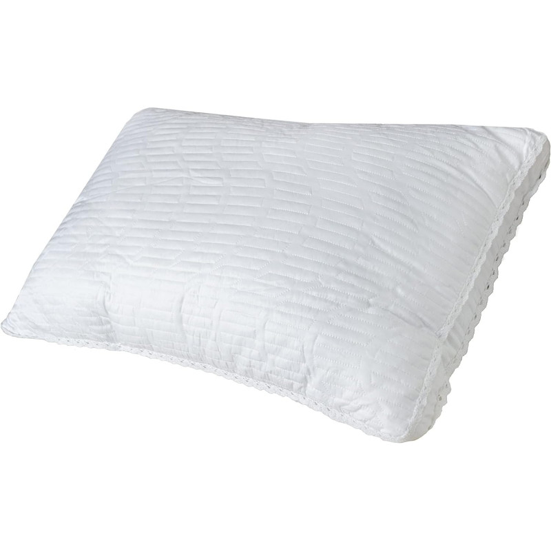 Deep Sleep Premium Pillows Luxury Hotel Bed Pillow - Bed Pillows for Sleeping - Super Soft Plush - Hypoallergenic Cooling Pillows, Soft and Breathable White