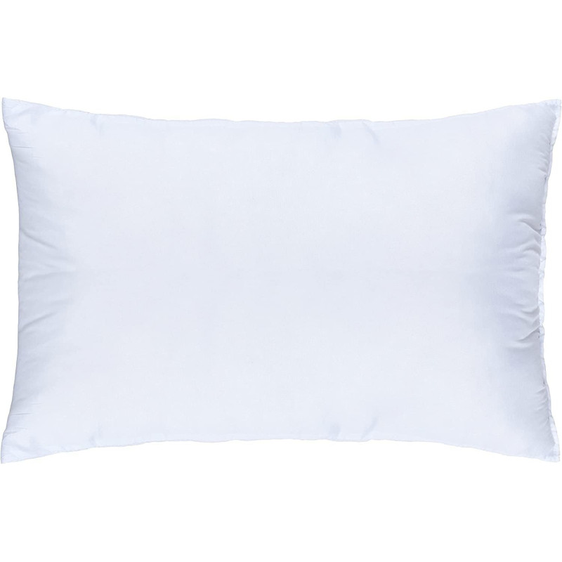 Deep Sleep Press Pillow - Size 48 Cm X 70 Cm Outer Cover: 100% Microfiber Filling: 100% Hollow Fiber Soft Feel Color White (Pack of 8)