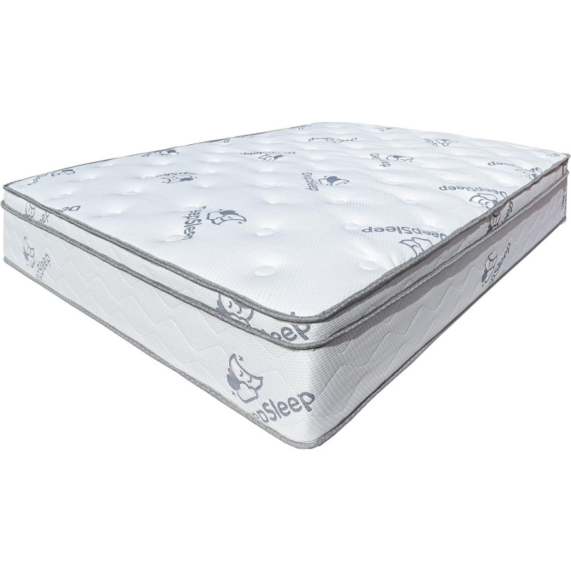 Deep Sleep Prime Comfort Bonnell Spring (Euro Top Mattress, Double - W120 x L200 cm)