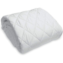 Deep Sleep Queen Size 150X190 CM, Satin,Space Pattern, White - Matress Protectors