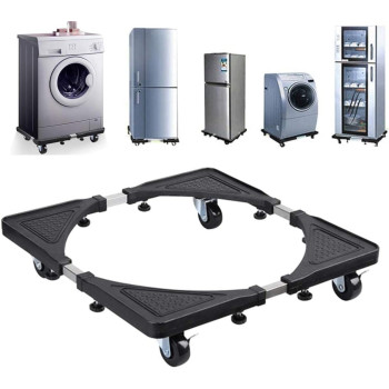 Deep Sleep Refrigerator/Washing Machine Adjustable and Moveable Stand(TW-32176)