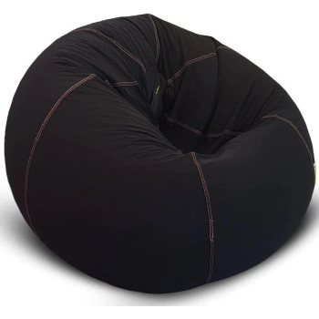 Deep Sleep Stretchable Bean Bag – The Original Couch Lounger – Dim. 80x80x60cm Expandable (Silver)