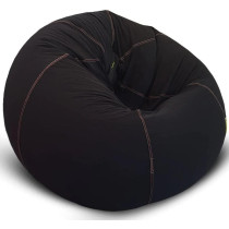 Deep Sleep Stretchable Bean Bag – The Original Couch Lounger – Dim. 80x80x60cm Expandable (Silver)