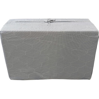 Deep Sleep Tri-Fold Foam Mattress, Foldable Bed Mattress with Washable Cover, Non-Slip Bottom Camping Floor Mattress Guest Bed for Camping, Light Gray (180x90x10cm)