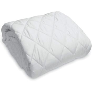 Deep Sleep Twin/Single Size, 90X190 cm Satin,Space Pattern, White - Matress Protectors