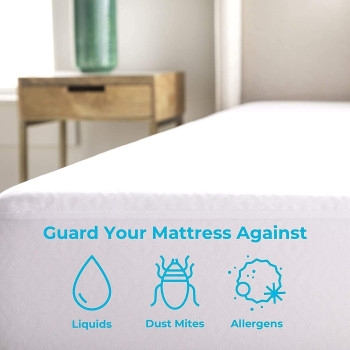 Deep Sleep Waterproof Mattress Protector Single 90 x 190 cm