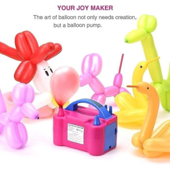Electric Air Balloon Pump 73005, Multi Color, Sky Touch, EU plug, Portable Balloon Inflator, Suitable for Wedding Scene Decoration, Birthday Parties, Tent Opening
