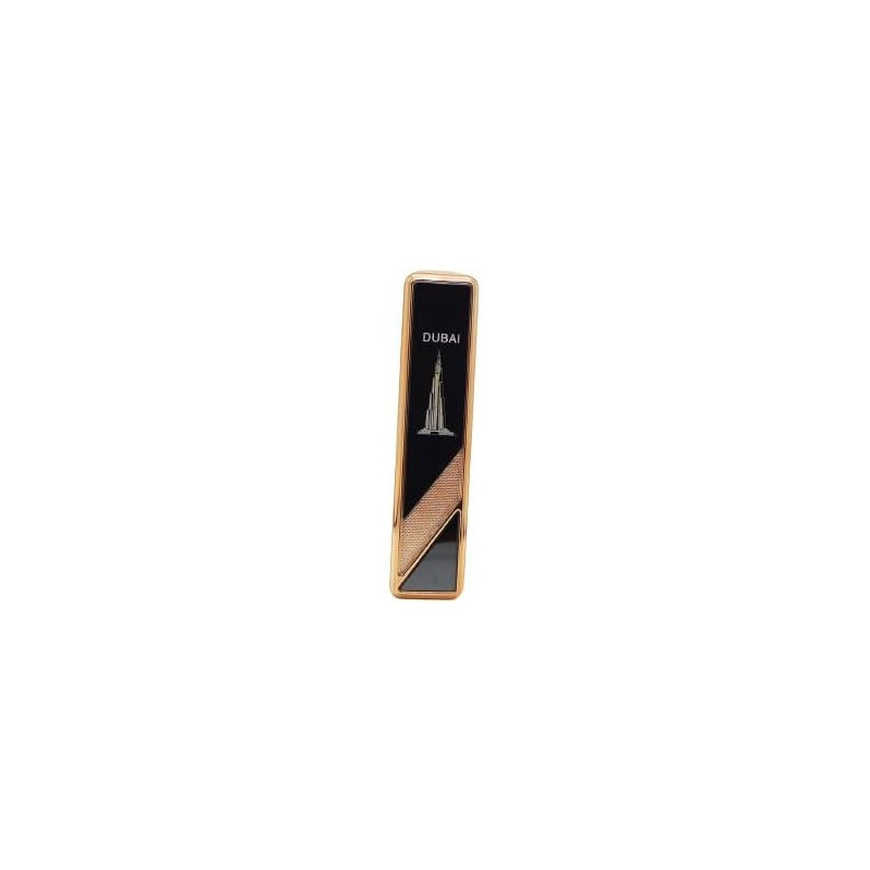 Electric Lighter, Battery Indicator Lighter USB Plasma Rechargeable Windproof & Flameless, Dual Arc Lighter with for Candles/Grill (Color -Black)