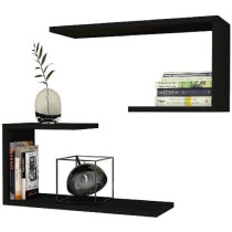 Epikasa Cleopatra Shelf Black - 60 x 20 x 54 cm