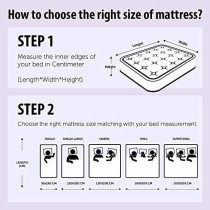 Galaxy Design Medical Mattress White Size (190 X 90 X 10 Cm)
