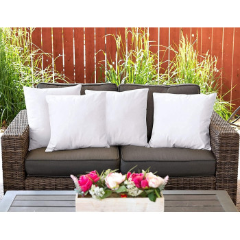 Hotel Linen Klub Regency Klub Cushion Filler , Outer Cover : 70GSM Non Woven , Filling 350grms Soft Fiber, Size: 45 x 45cm , White 2724343292660