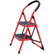 Ladder Fold Ladder Household Indoor Kitchen Living Room Portable Step Stools - Home Ladder Folding Domestic Stepladder Safety Multi-function (4 Step)