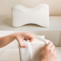 Orthopedic Wedge Contour Leg Pillows Memory Foam For Back Hip Leg Joint Pain With Removable Washable Cover