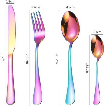 Stainless Steel Western Cutlery Set, 24 Piece Cutlery Set, Stainless Steel Cutlery Set, Mirror Finish, Dishwasher Safe (IE-54054)