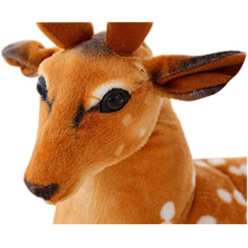 Tickles Standing Deer Soft Stuffed Plush Animals Toy for Kids Birthday Gift - TC-26991