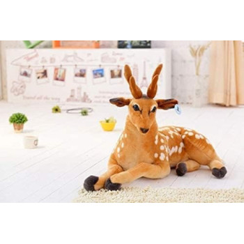 Tickles Standing Deer Soft Stuffed Plush Animals Toy for Kids Birthday Gift - TC-26991