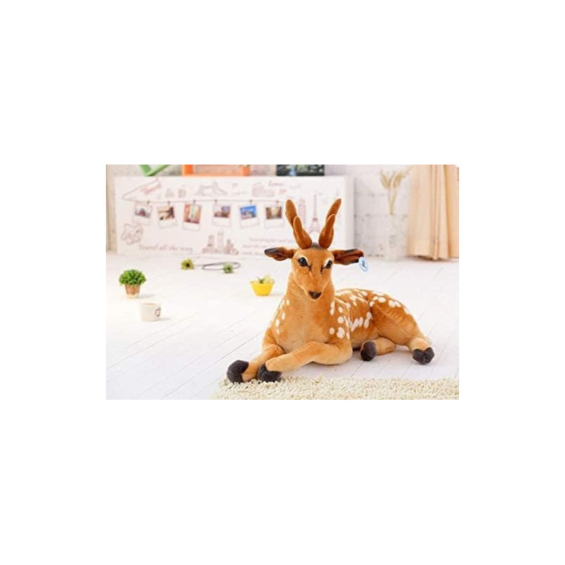 Tickles Standing Deer Soft Stuffed Plush Animals Toy for Kids Birthday Gift - TC-26991