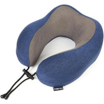 Travel Pillow Pure Memory Foam Neck Pillow,Airplane Sleeping Best Neck&Head Support for Travel, Home&Office Use (Pink)