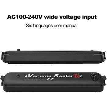 Vacuum Sealer Household Automatic Packing Food Preservation Vacuum Air Sealer with 15 Bags