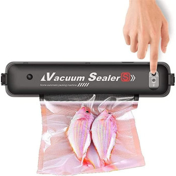 Vacuum Sealer Household Automatic Packing Food Preservation Vacuum Air Sealer with 15 Bags