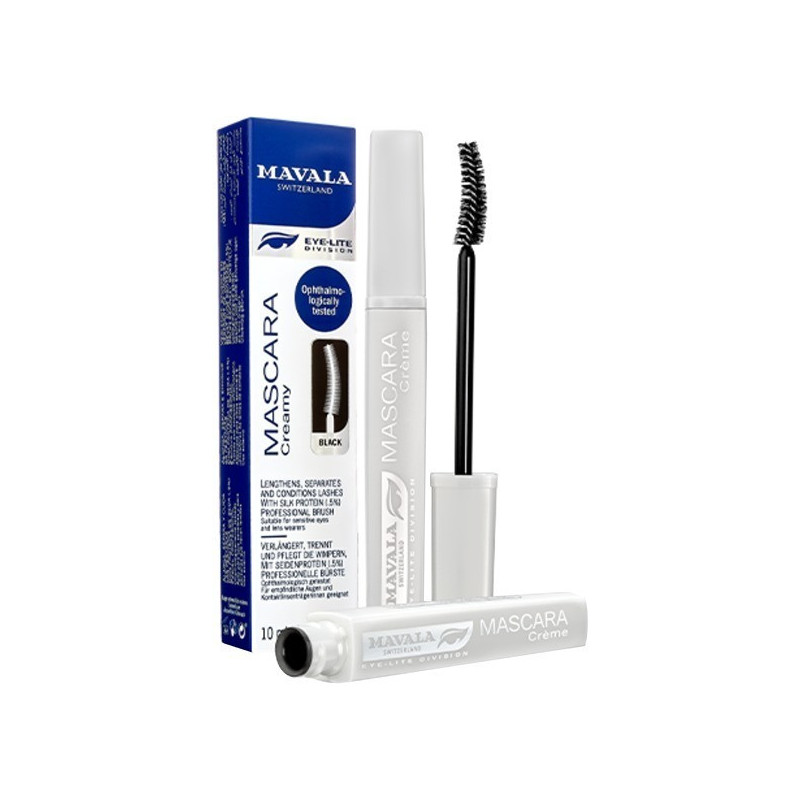 Mavala Mascara Creamy Mascara Black Treatment 10Ml