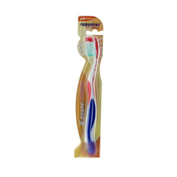 Purodent Tooth Brush X Shape Soft