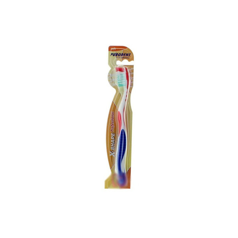 Purodent Tooth Brush X Shape Soft